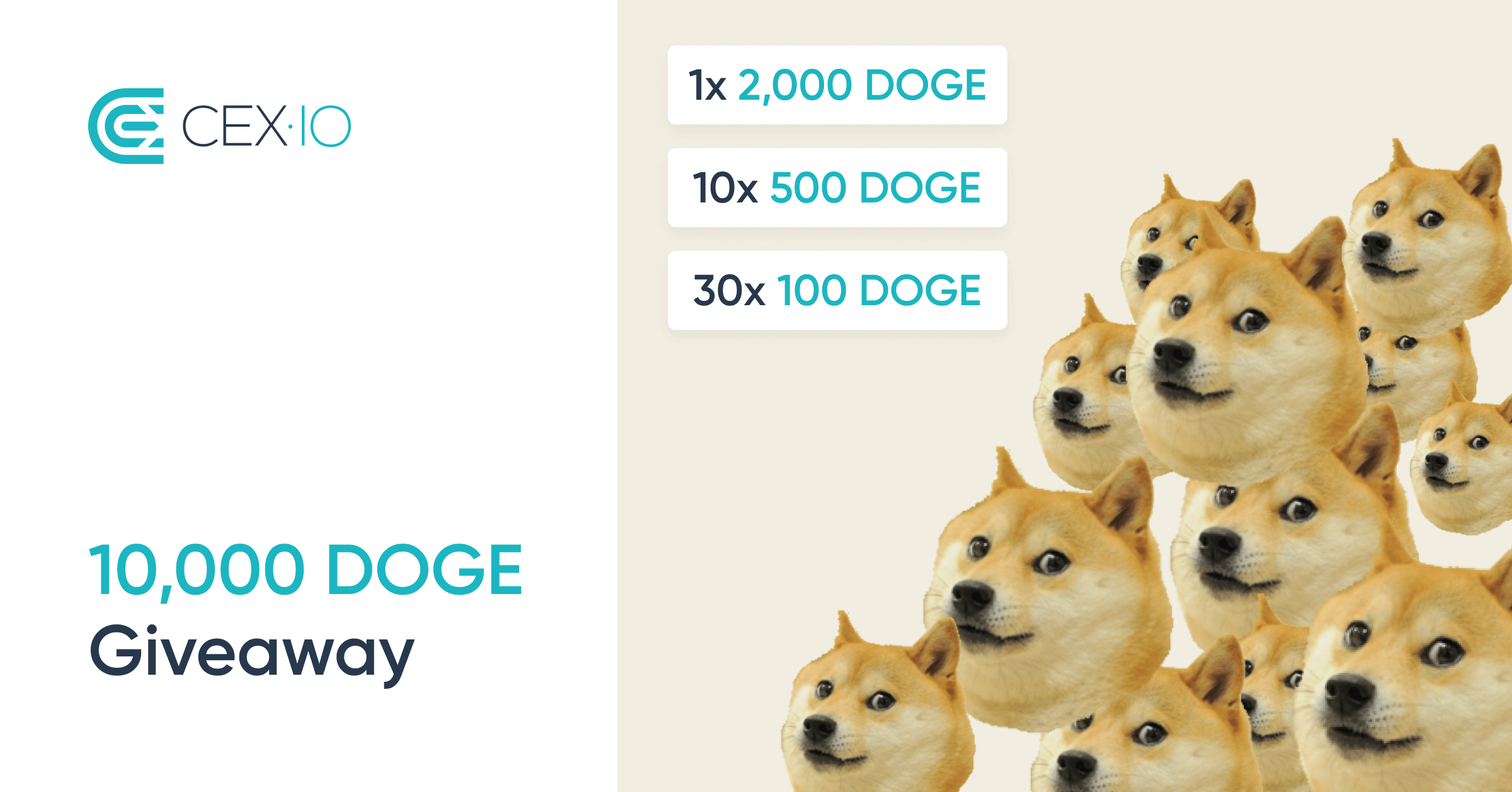 10,000 DOGE GIVEAWAY