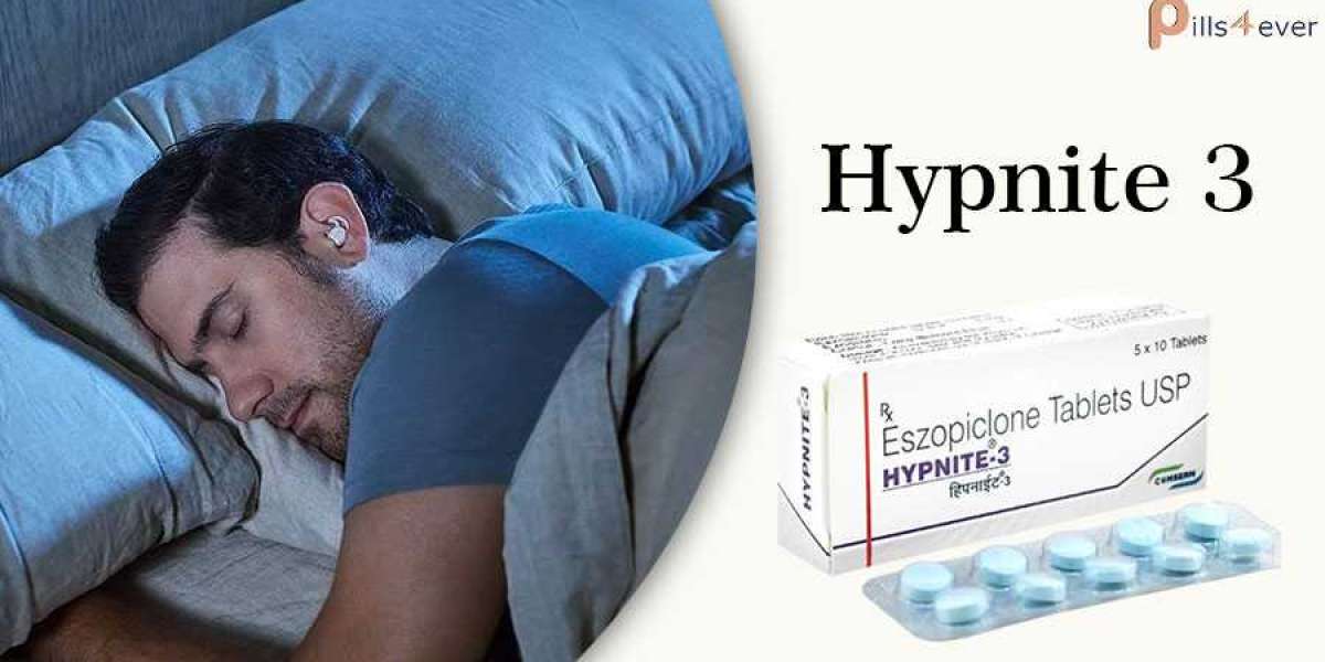 Hypnite  3 Mg (Eszopiclone) is used to treat Insomnia - Pills4ever
