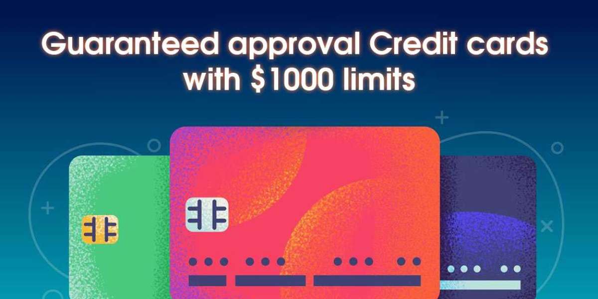 Guaranteed approval credit cards with $1,000 limits for bad credit