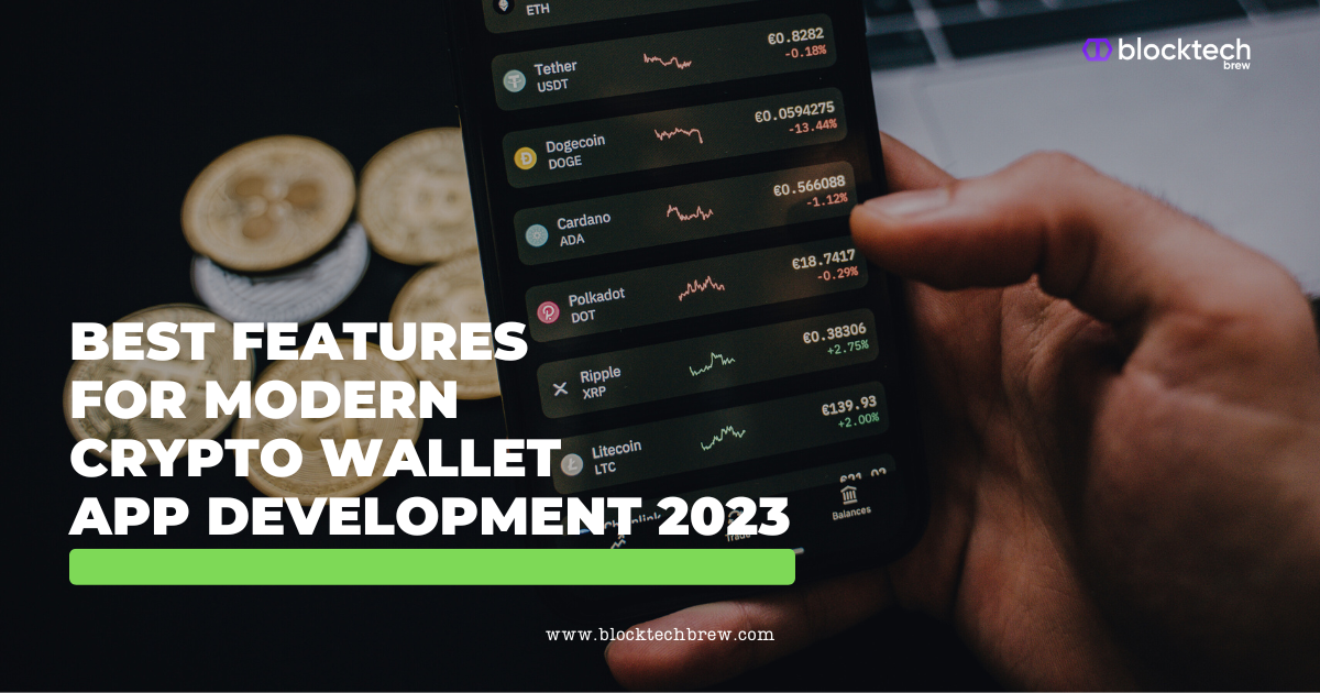 Best Features For Modern Crypto Wallet App Development 2023