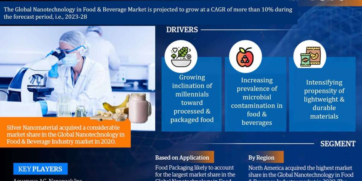 Forecasting the Nanotechnology in Food & Beverage Market:  Size, Trends, Growth, and Top Companies Between 2023-2028
