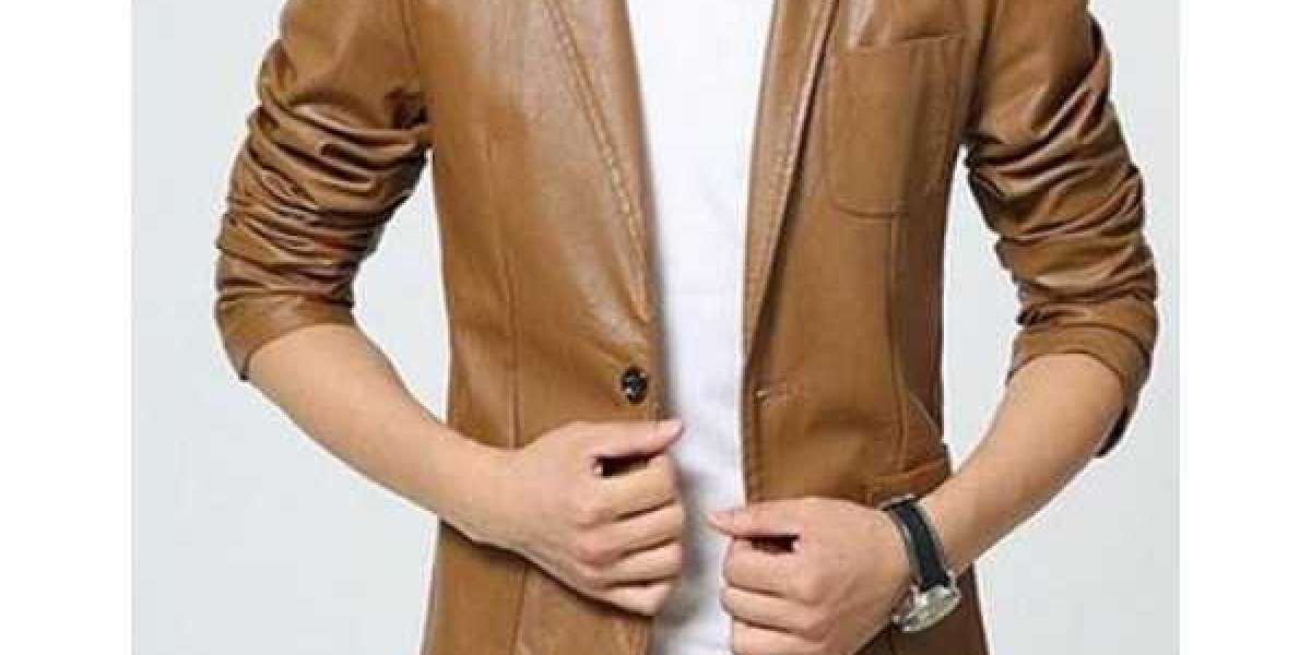 The Timeless Allure of Brown Leather Blazers.