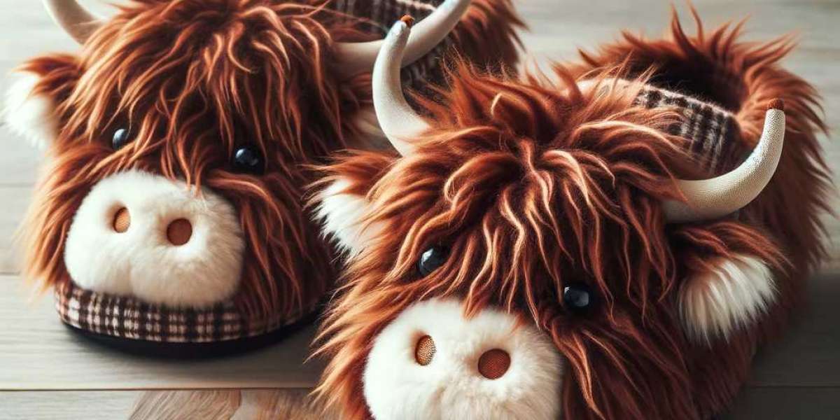 The Adorable Story of Highland Cow Slippers