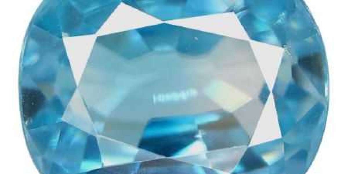 Blue Zircon Gemstone Purchase Online At Rashi Ratan Bhagya