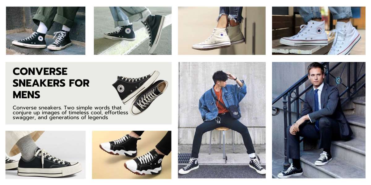Men’s Converse Sneakers: Iconic Style Meets Modern Comfort
