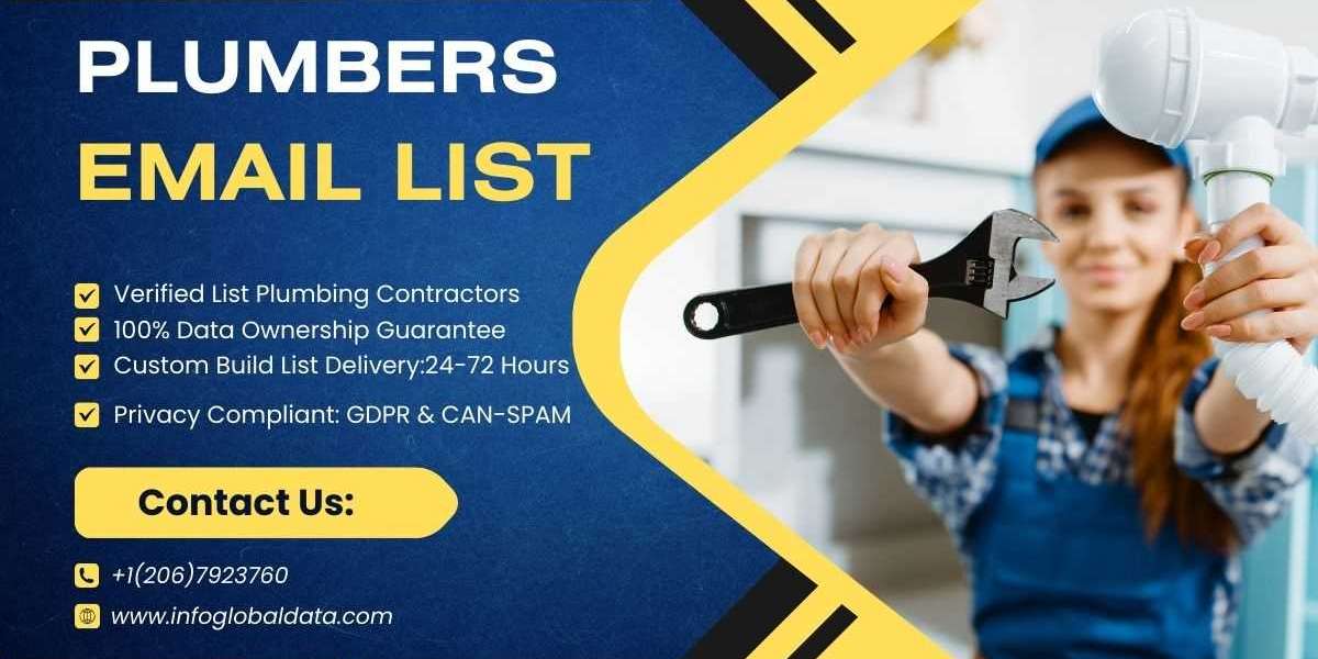 Plumbers Email List by InfoGlobalData