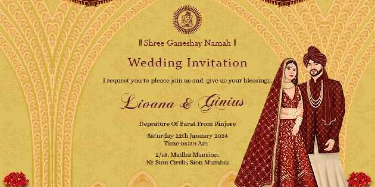 Endless Love: Crafty Art in Wedding Invitation Card Design