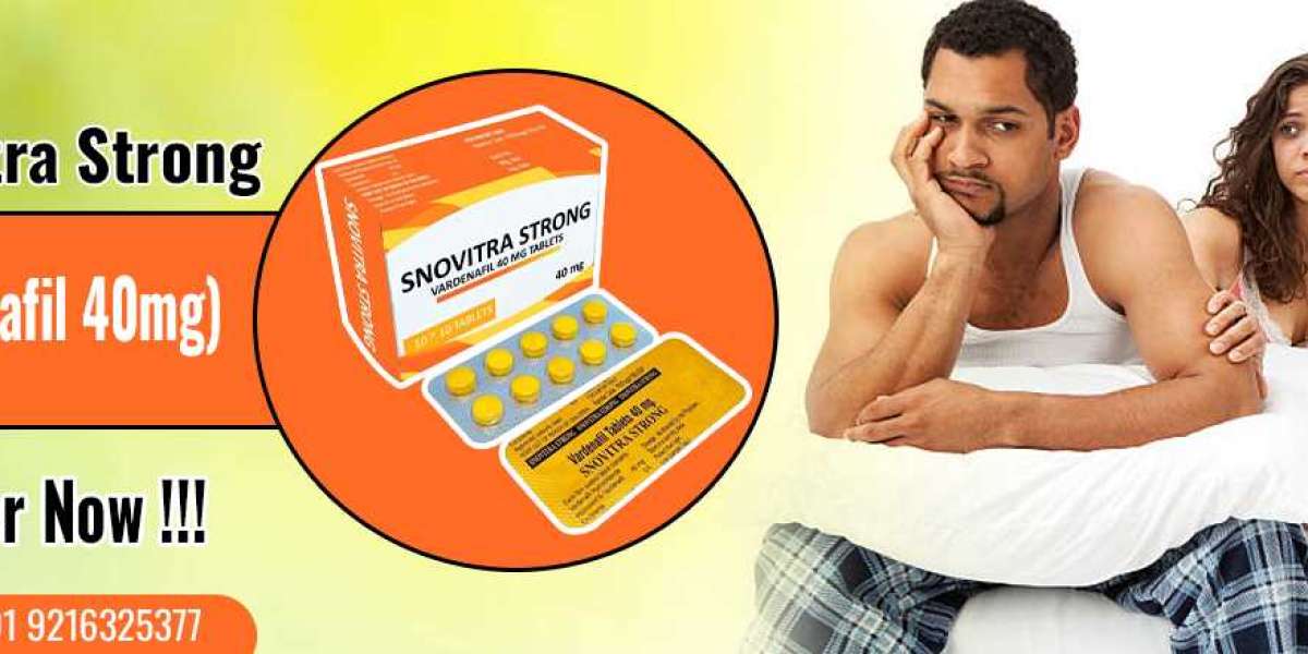 The Key to Conquering Erectile Dysfunction With Snovitra Strong