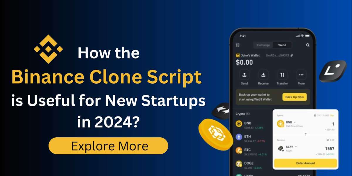 How the Binance Clone Script is Useful for New Startups in 2024?
