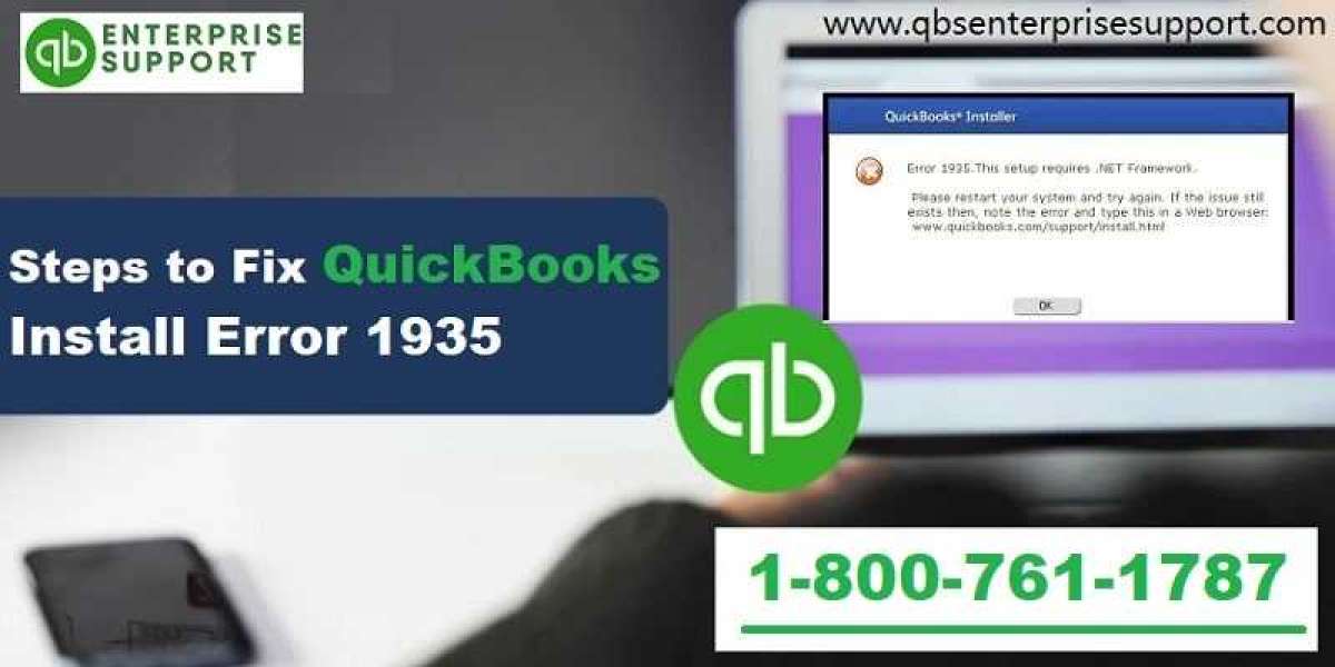 Getting QuickBooks Error 1935? Here's How to Fix It