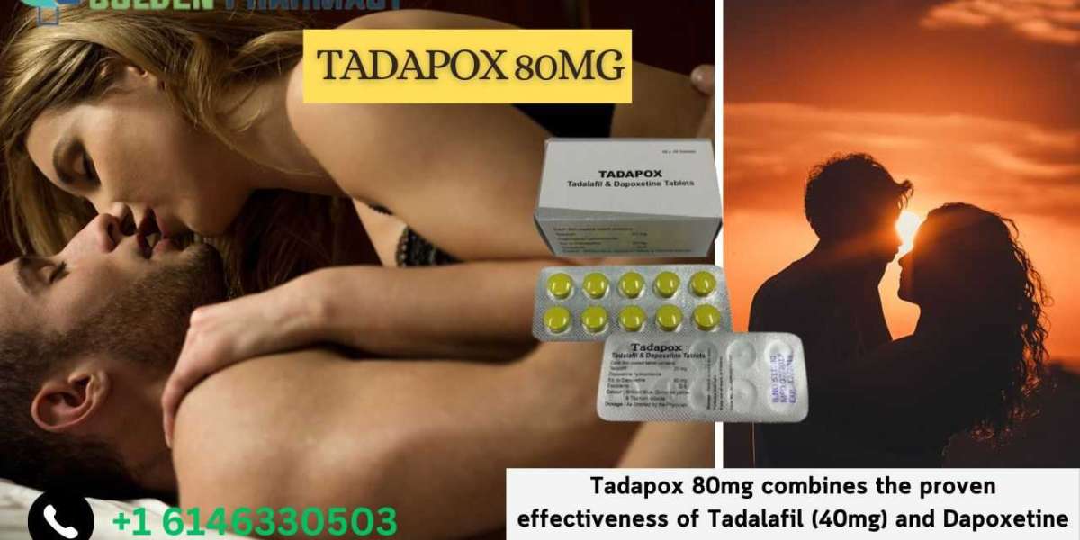 Tadapox 80mg – Elevate Your Performance, Elevate Your Love Life