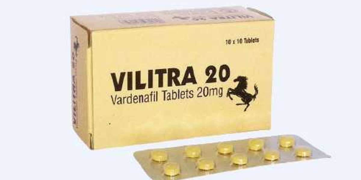 Vilitra 20 (Tadalafil) Tablets For Ed Treatment